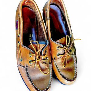 Sebago Women's Brown and Tan Boat-shoes  *CAMPSIDES*
